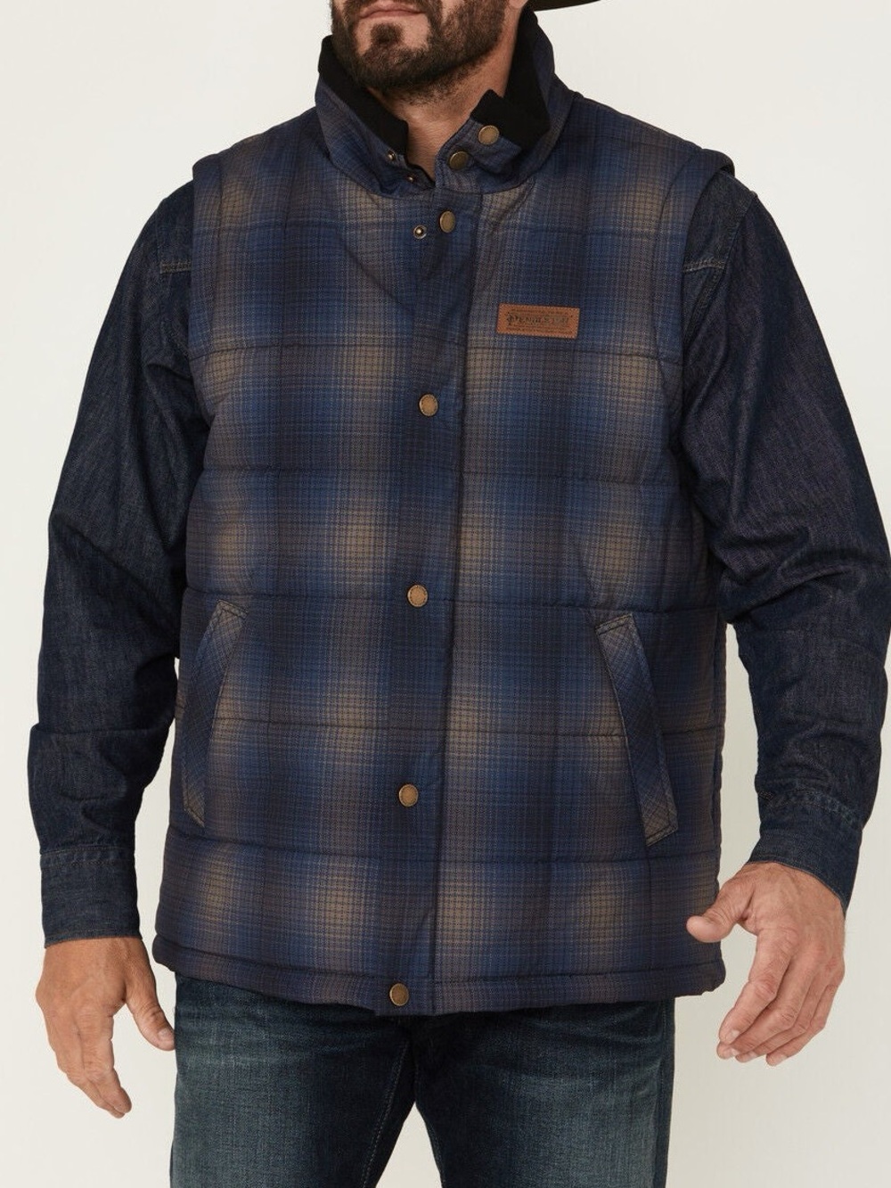 NWT Pendleton Cody Quilted Vest Size Large